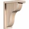 Ekena Millwork Carmel Smooth Corbel w/Backplate, Douglas Fir, 5 1/2"W x 10"D x 14"H COR06X10X14CAR01SDF - alternate 1